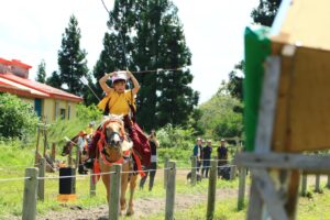 ［インタビュー］流鏑馬から芽生えた馬への愛！　桜花のキセキ・星野 菜々さん