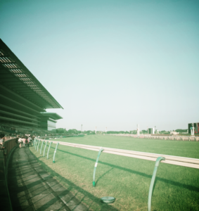初代ダービー馬、ワカタカ。