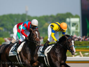 東京競馬場、400ｍ標識でみた夢 - イスラボニータ