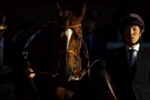 戸をあけて出てゆく男 - 無敗の三冠馬と戦った2歳マイル王者、サリオス